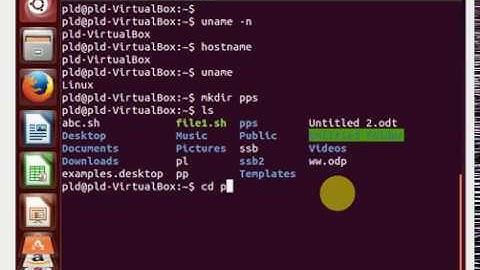 LINUX:LINUX COMMANDS USING VNOME