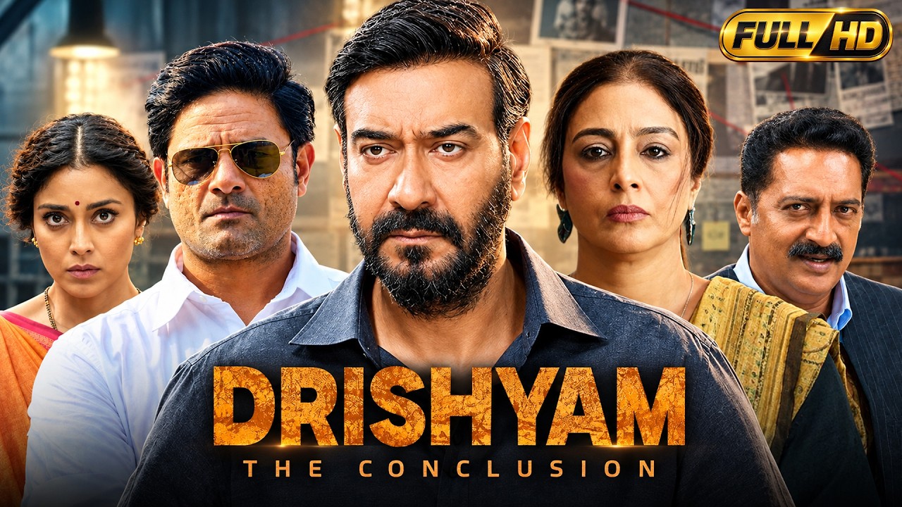 Drishyam 3 Full Movie | Ajay Devgn, Jaideep Ahlawat, Tabu| Drishyam The Conclusion |Details & Review