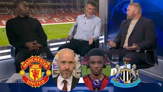 Man United vs Newcastle 32 Roy Keane & Rooney React To Man Utd This Season Erik ten Hag Interview