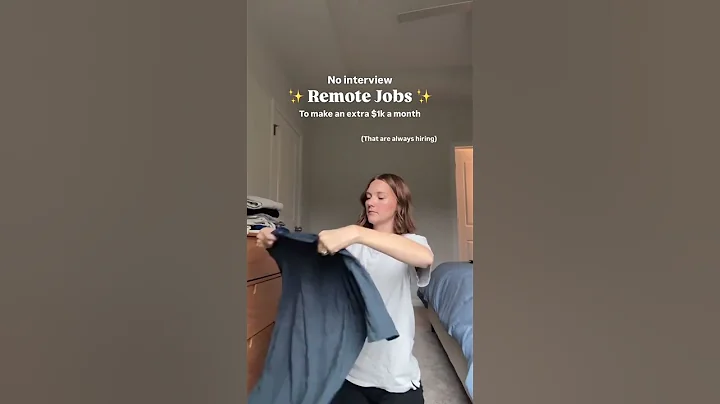 3 legit remote jobs you can apply for today (no interview required!) ⬇️ 1 Transcription - type what