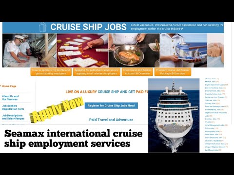 seamax international cruise ship employment services