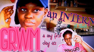 Internship diaries || GRWM for my first day as an IT student