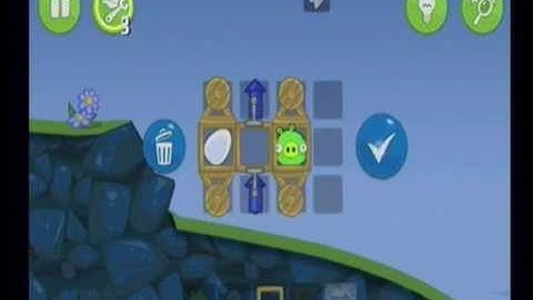Bad Piggies 4-22 Flight In The Night 22 3 Star Walkthrough 搗蛋豬 4-22 3 星攻略