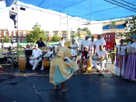 ALAFIA Dance & Drum @ Latino Fest 2009 -- Ochun