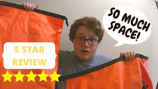 MARCHWAY 40L Floating Waterproof Dry Bag & Gonex 80L Large Waterproof Duffel Bag REVIEW