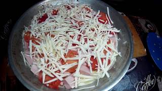 Пицца Рецепт на Сковороде в Домашних Условиях.Pizza recipe. Пицца Рецепт на Сковороде в Домашних Условиях.Pizza recipe.