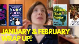 JAN-FEB WRAP UP // 15 Books, so many five stars!!!!
*********************
VIDEOS MENTIONED:
Historathon 2023 Q1 Mid-quarter wrap up: https://youtu.be/bxEPKD yY8
Historathon 2023 Announcement: https://youtu.be/wmHjliUb3Cw
*********************
PEOPLE MENTIONED:
Cara:@WildeBookGarden
Elle:@ellethinks
Mara: @bookslikewhoa
*********************
BOOKS MENTIONED:
In, Will Mc Phail
Alpha, Audrey Faye
Parenthesis, Élodie Durand
Teotihuacan: Una ciudad excepcional de Mesoamérica, Linda Manzanilla Naim
Half a Soul, Olivia Atwater
The Lord Sorcier, Olivia Atwater
The Latch Key, Olivia Atwater
The Invaders, Pat Shipman
When Gracie Met the Grump, Mariana Zapata
Leer Mata, Luna Miguel
Ship of Magic, Robin Hobb
Go Hex Yourself, Jessica Clare
A Quick & Easy Guide to Sex & Disability, A. Andrews
How To Be Perfect, Michael Schur
No Time To Spare, Ursula K. Leguin
Steering the Craft, Ursula K. Leguin
This is a Dog Book!, Judith Henderson (Illustrated by Julien Chung)
A Heart That Works, Rob Delaney
*********************
VIDEO CHAPTERS:
00:00 - Intro
1:40 - Book 1
2:27 - Book 2
4:50 - Book 3
6:16 - Book 4
6:42 - Book 5
8:45 - Short Stories
9:28 - Book 6
9:54 - Book 7
11:31 - Book 8
12:51 - Book 9
14:03 - Book 10
16:10 - Book 11
17:37 - Book 12
21:50 - Book 13
22:58 - Book 14
23:38 - Book 15
29:19 - Outro
*********************
ME, ELSEWHERE:
Twitter: @MarianaMasBooks
Goodreads: https://www.goodreads.com/marianamasbooks
Insta: @mariana_taroting JAN-FEB WRAP UP // 15 Books, so many five stars!!!!