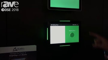 DSE 2018: BrightSign Shows Off Built-In Digital Signage Module in Room Scheduling Application