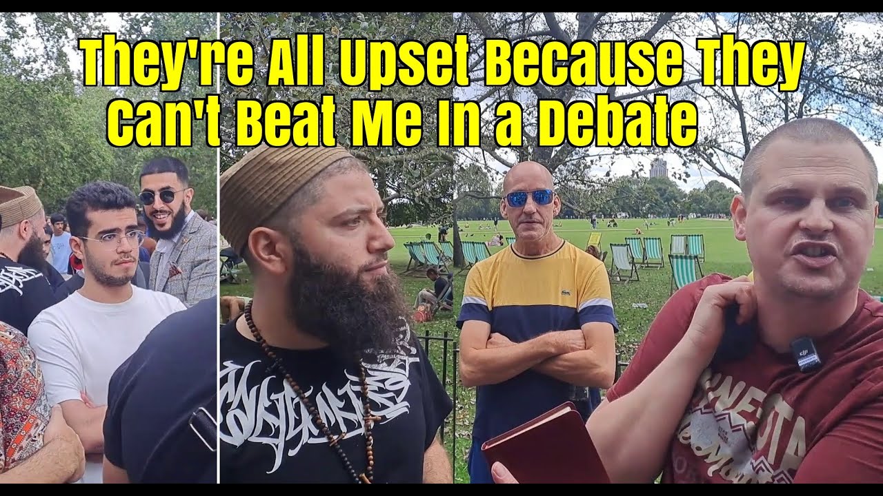 Speakers Corner - Bob and Muslim - Ali Dawah Takes Away a Dawagandist - Debate On Christ Divinity