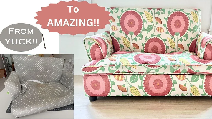 Reupholstering A Couch FIRST TIME ever!