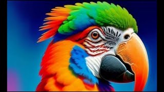 colourful parrot||12K HDR 60fps Dolby Vision||different birds in the world ||ultra hd 4k videos