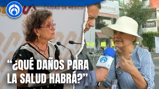Vecina de la Benito Juárez confronta en vivo a Myriam Urzúa por el agua
