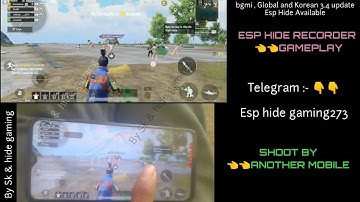 ESP HIDE SCREEN RECORDING || HOW HIDE ESP bgmi 3.3.1 latest update|| esp hack || hide esp in Android