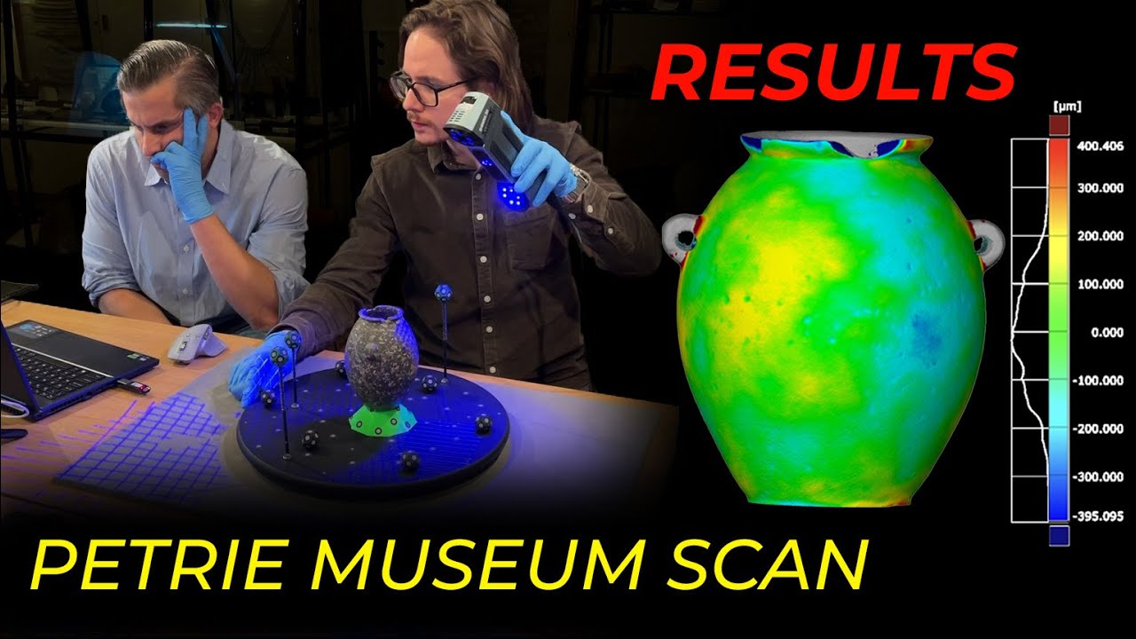 We 3D Scanned Egypt’s Oldest Vases | Micron-Level Precision Rewrites History