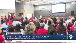 Tusd Board Approves Budget Cuts, Sparing Attendance And Registration Staff