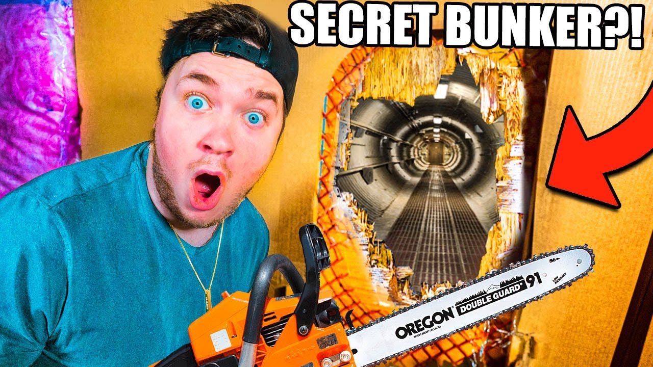 We Found A Secret Bunker Inside Our Bunker! Whats Inside?