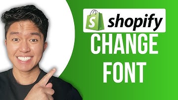 How To Change Font In Shopify