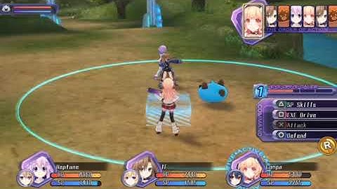 Hyperdimension Neptunia Re;Birth 1 - EX Finish Ver. 2 Gameplay