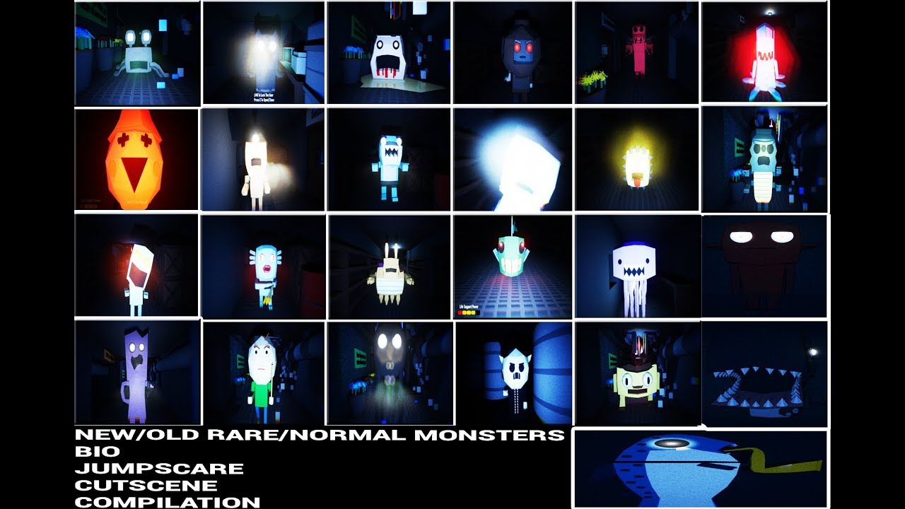 [Update] ALL NEW/OLD THE MONSTERS BIO,JUMPSCARE COMPILATION   Strange Terror From The Deep