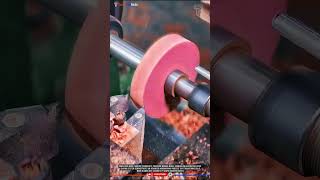 Wood Turning Technology: Precision Wooden Wheel Forming and Automated Lathe Shaping System #tech