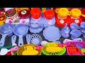 6:06 Mini Kitchen Set Collection for Kids Playing | Unboxing Kids Kitchen Set