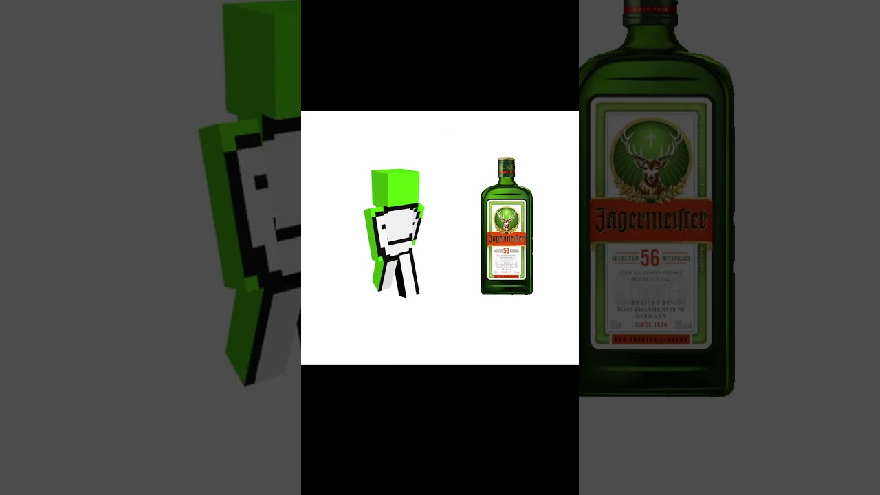 minecraft youtubers as alcohol