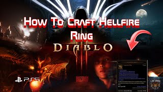 Diablo 3 How to Craft the Hellfire Ring and Amulet Beginners Guide - (All Platforms)