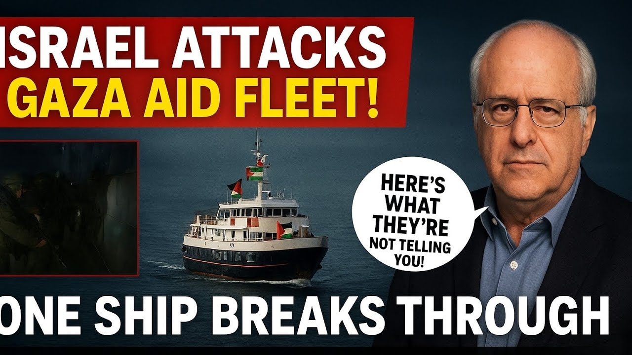 One Aid Ship Reaches Gaza After Israeli Attack | Richard D. Wolff Explains