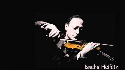 Heifetz plays Sarasate