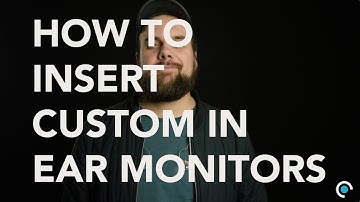 Inserting Your Custom Alclair In Ear Monitors
