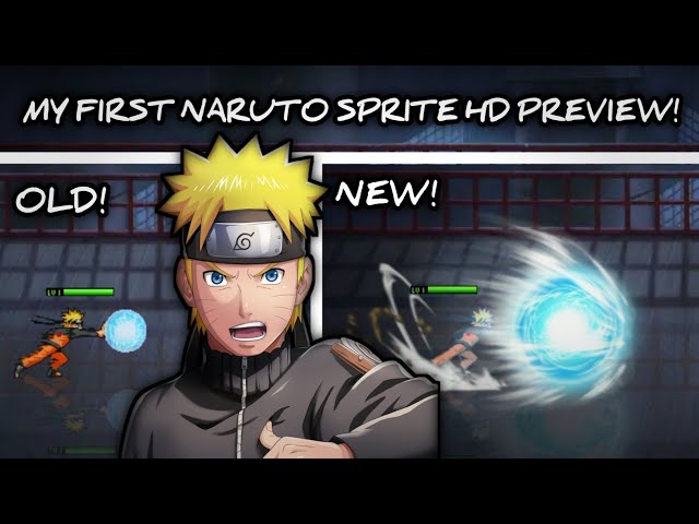 NARUTO SENKI - Preview First Naruto Sprite By RPS! class=