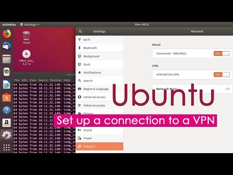 [VPN Ubuntu] Configurer une connexion à un VPN