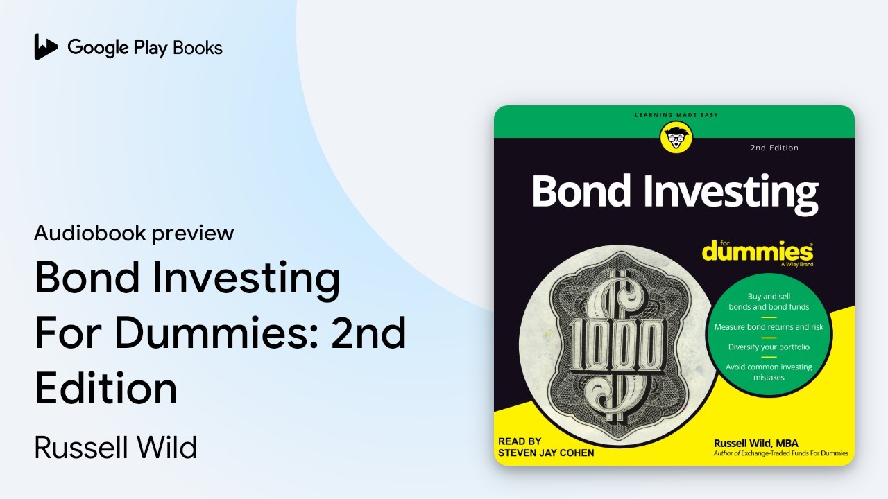 Bond Investing For Dummies 2nd Edition by Russell Wild · Audiobook