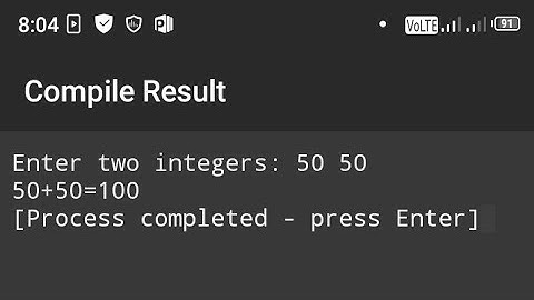 #SHORTS2021 #cplusplusprogram | c++ program to add two integers.