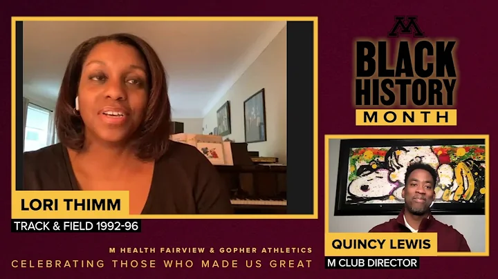 Black History Month 2021: Lori Thimm, Track and Field (1992-96)