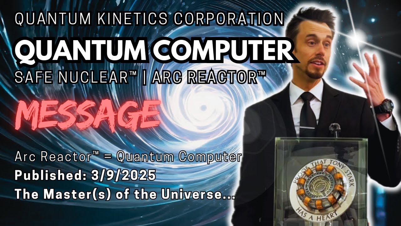 Arc Reactor™ | Quantum Computer | Quantum Tunneling | Quantum Kinetics ...