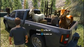 Ranch Simulator - I Bought the Pickup Truck & some Goats - Episode 2