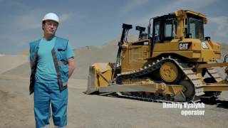 Гусеничный бульдозер Cat® D6R. Мнение клиента. Гусеничный бульдозер Cat® D6R. Мнение клиента.