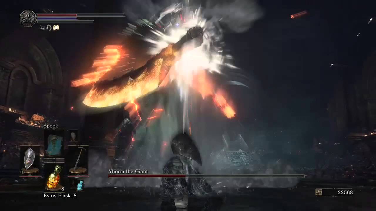 Soluce Dark Souls III - Yhorm le Géant / Yhorm the Giant decouverte ピアス