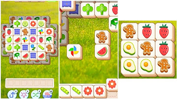 Tile Down Matching Puzzle Gameplay , New Android Games  ios Walkthrough Simulator Think Brain