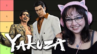 My Ultimate Yakuza Tier List (Ryu Ga Gotoku) | AGirlAndAGame