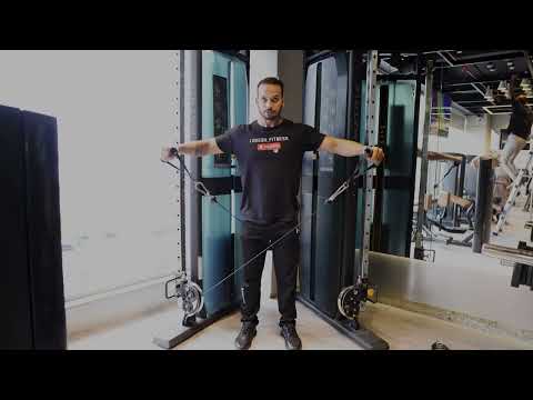 Cable Cross Body Lateral Raises