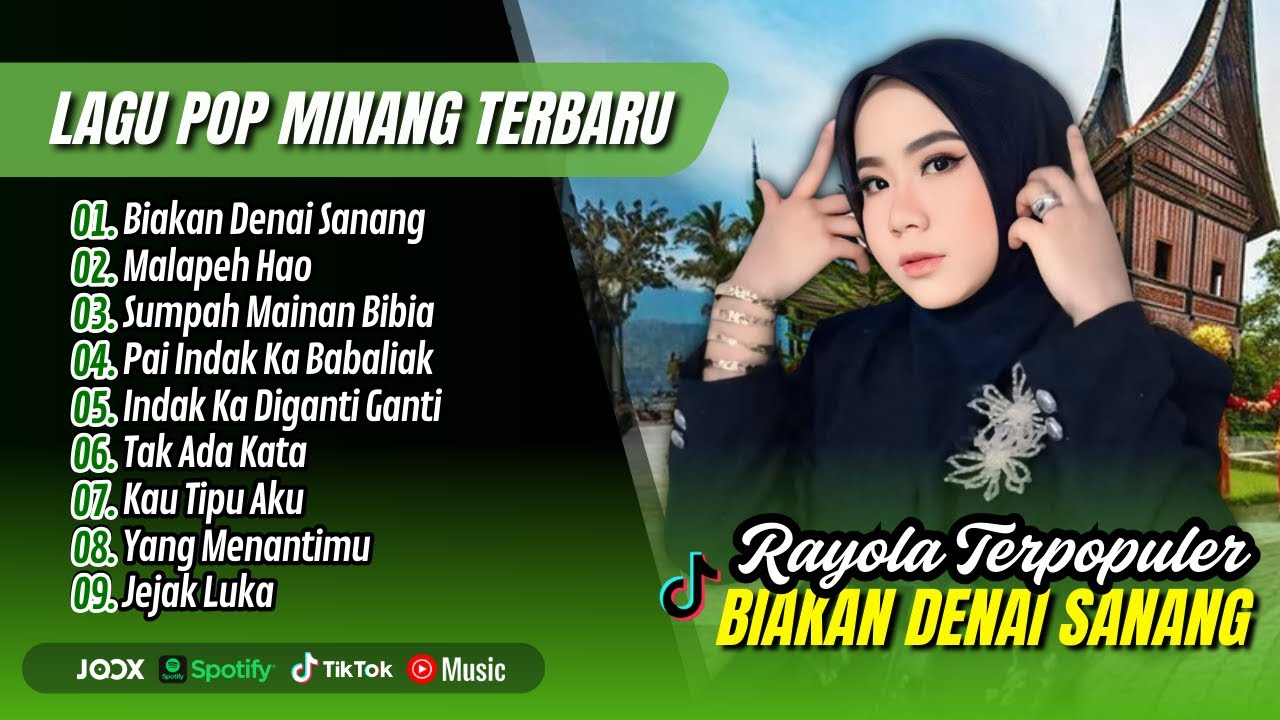 BIAKAN DENAI SANANG - Rayola Album Terbaik | MALAPEH HAO | SUMPAH MAINAN BIBIA | LAGU MINANG TERBARU