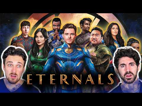 MARVEL *ETERNALS* (did it fly too close to the sun?) | First Time Watching | Movie Reaction | Review