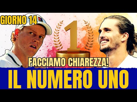 Video CHE CAOS: SINNER È ANCORA IN VETTA! LA RACE NON È LA CLASSIFICA UFFICIALE ATP! TUTTI GLI SCENARI