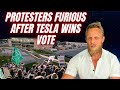 Tesla wins approval for second gigafactory in germany  protesters plot revenge