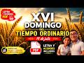 XVI DOMINGO DEL TIEMPO ORDINARIO 🙏 | Esquema de Cantos para la Santa Misa