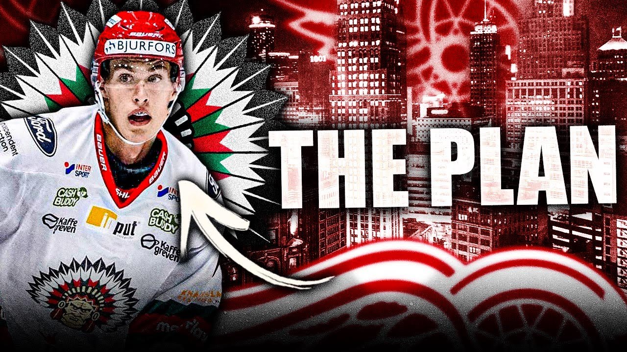 BIG RED WINGS NEWS: The PLAN For Simon Edvinsson Revealed (Detroit Top Prospects – NHL Draft 2021)