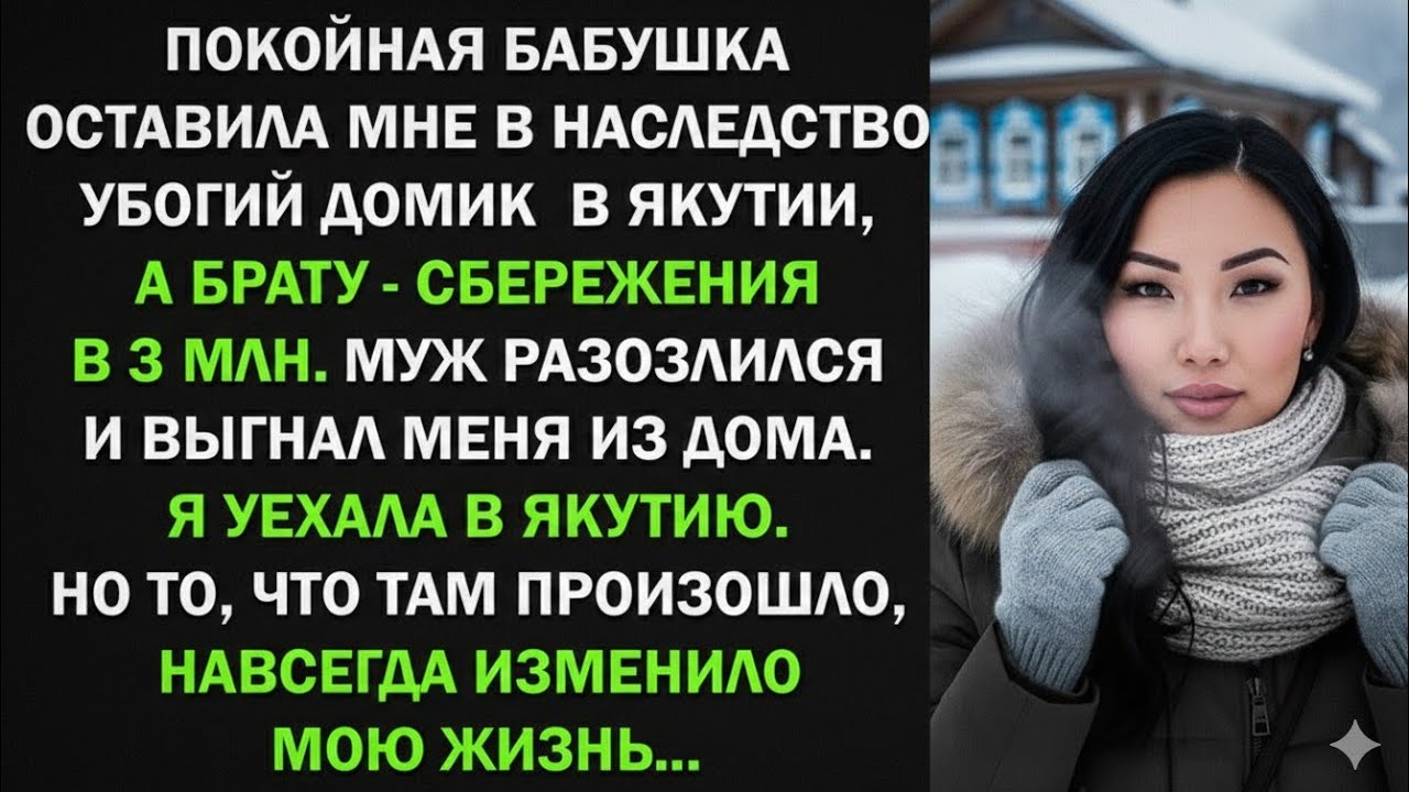 Я получила от бабушки в наследство убогий домик в Якутии. Но то, что там произошло