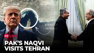 US IRAN WAR LIVE: Hormuz Deal Close Pak's Naqvi Meets Pezeshkian | Iran Talks